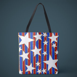 Bolso De Tela Star-Spangled