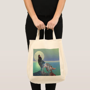 Bolso De Tela Star Wolf Large Tote Bag