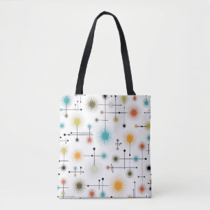 Bolso De Tela ¡Starbursts retro un Ir-Ir!