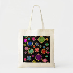 Bolso De Tela Starbursts retros del lápiz