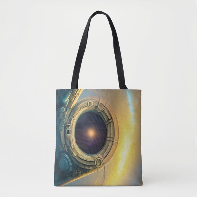 Bolso De Tela Stargate en el cielo (Anverso)