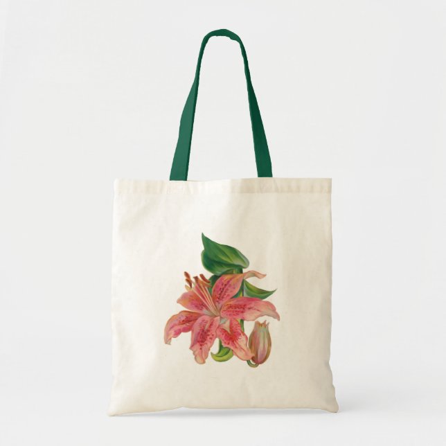 Bolso De Tela Stargazer Lily (Frente)