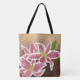 Bolso De Tela Stargazer Lily Tote Bag