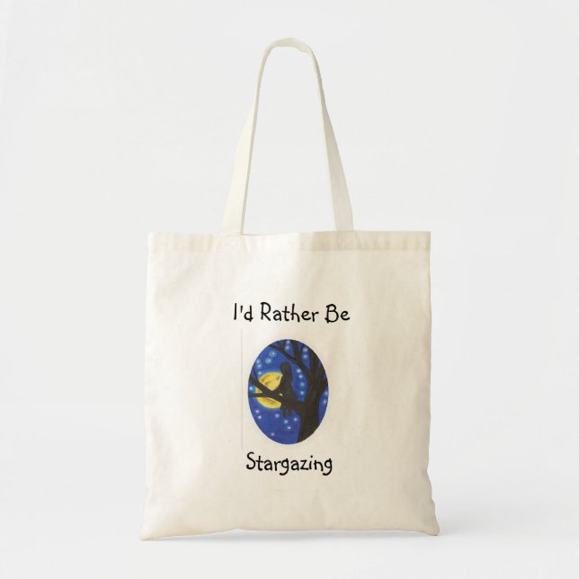 Bolso De Tela Stargazing bastante (Frente)