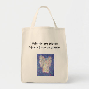 Bolso De Tela Starry Night Angel - Tote de comestibles