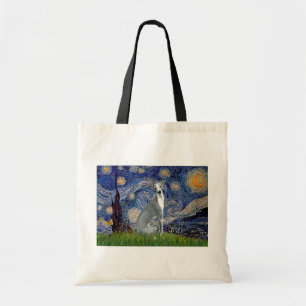 Bolso De Tela Starry Night-Italian Greyhound 4 (siéntate)