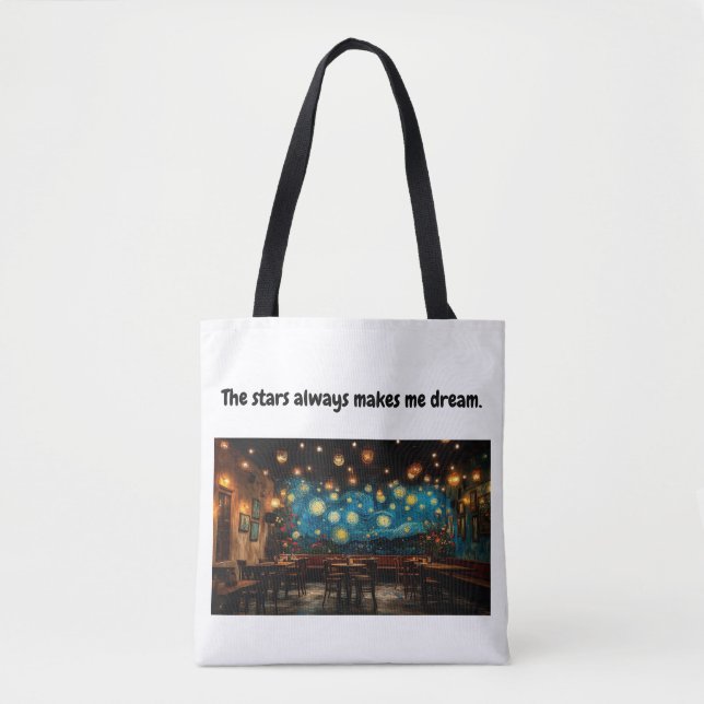 Bolso De Tela Starry Night Tote Bag (Anverso)