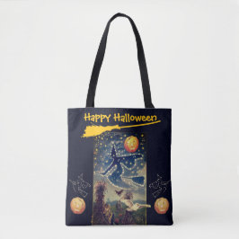 Bolso De Tela Starry Witch