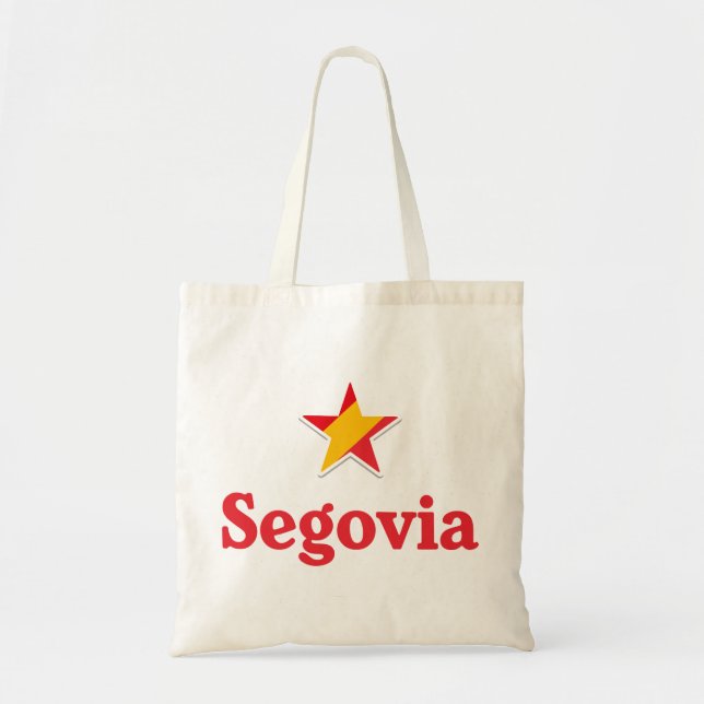 Bolso De Tela Stars of Spain – Segovia (Frente)