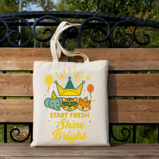 Bolso De Tela Start Fresh – Shine Bright Tote
