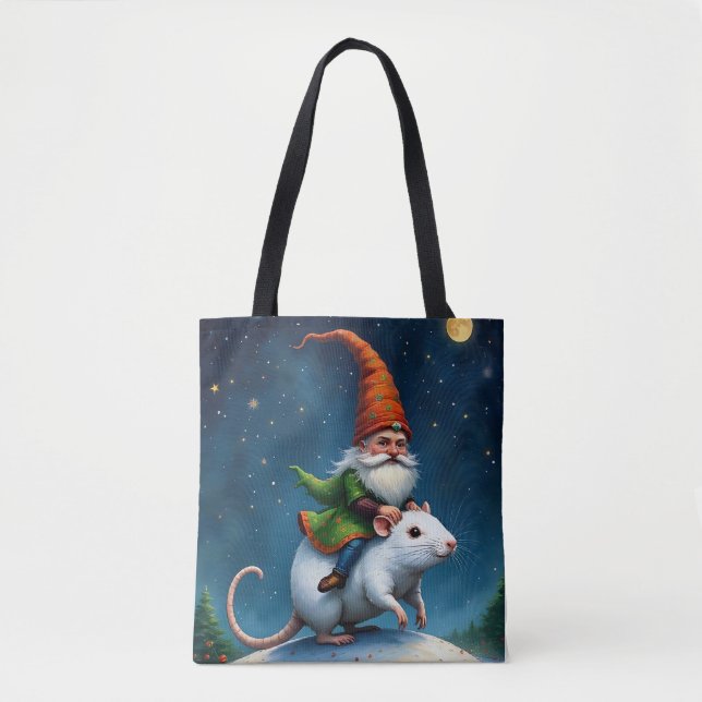 Bolso De Tela Stary Gnome (Anverso)