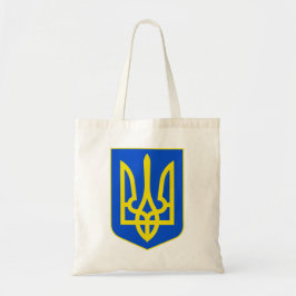 Bolso De Tela State Emblem of Ukraine Golden Trident Fine Art