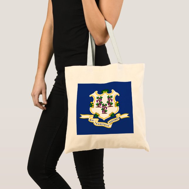 Bolso De Tela State Flag of Connecticut (Anverso (producto))