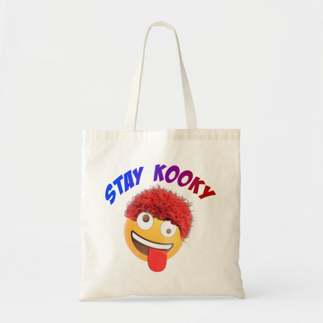 Bolso De Tela Stay Kooky (Frente)