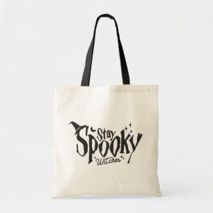 Bolso De Tela Stay Spooky Witness Witness Witch Halloween es gra