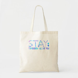 Bolso De Tela Stay Tomorrow Necesita un premio para la prevenció