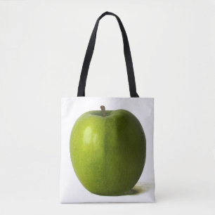 Bolso De Tela Stcnm de Apple verde