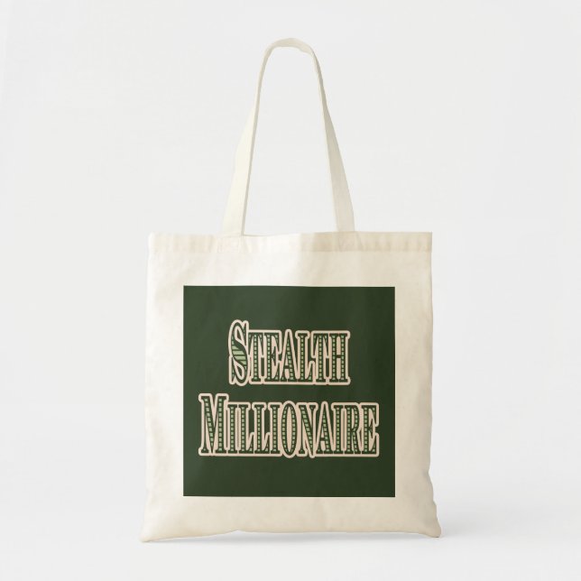 Bolso De Tela Stealth Millionaire (Frente)