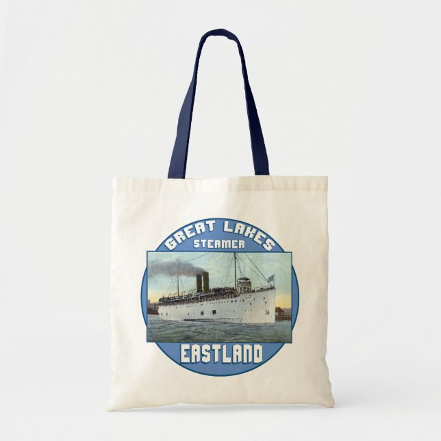 Bolso De Tela Steamer Eastland (Frente)