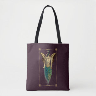 Bolso De Tela Steampunk Fantasy Peacock