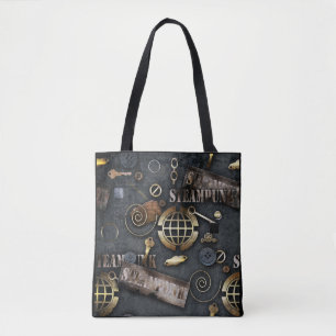 Bolso De Tela Steampunk, scrapbooking