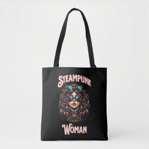 Bolso De Tela Steampunk Woman