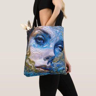 Bolso De Tela "Steel Gaze" - Mujeres En El Agua