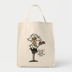 Bolso De Tela Stella con humor de la actitud
