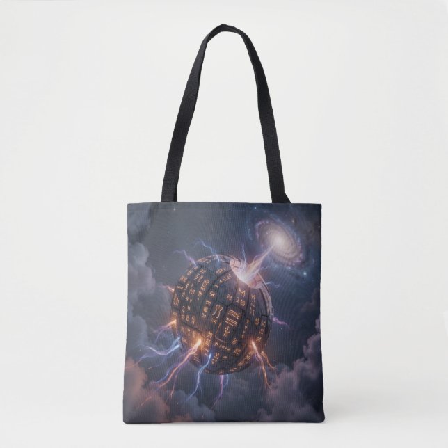 Bolso De Tela Stellar Path – Journey Through the Universe´4 (Anverso)