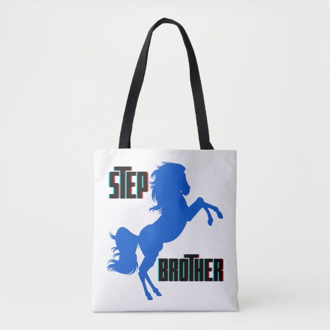 Bolso De Tela Step Brother Horse Rearing (Anverso)