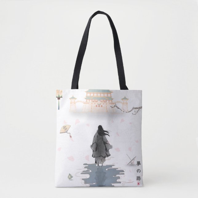 Bolso De Tela Steps Through Quiet Dreams Tote (Anverso)