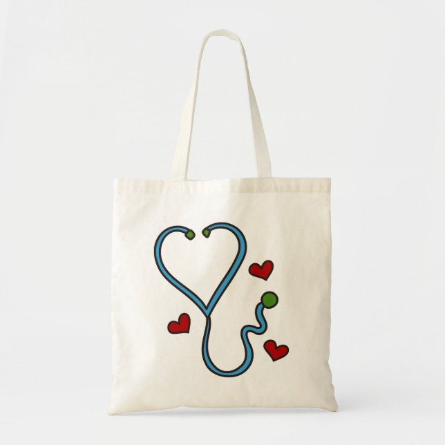 Bolso De Tela Stethoscope (Frente)