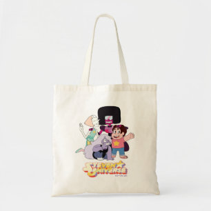 Bolso De Tela Steven Universe   Crystal Gem Group Huddle