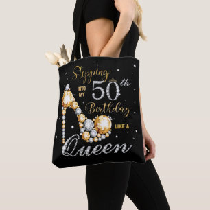 Bolso De Tela Stiletto de tacón alto entrando en mi cumpleaños