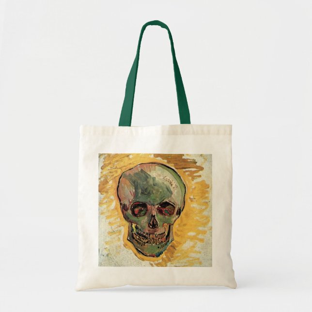 Bolso De Tela Still Life Skull de Vincent van Gogh (Frente)
