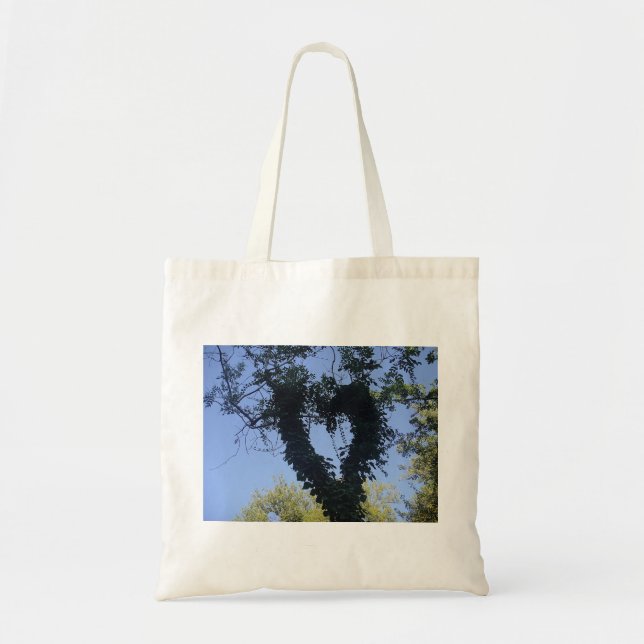 Bolso De Tela Stofftasche Baumherz (Frente)