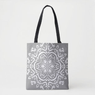 Bolso De Tela Stone Mandala