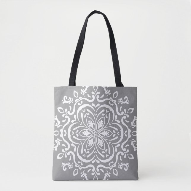 Bolso De Tela Stone Mandala (Anverso)