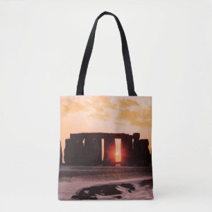 Bolso De Tela Stonehenge, solsticio de invierno