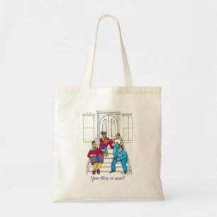 Bolso De Tela Stories Tote Bag
