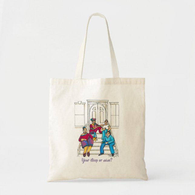 Bolso De Tela Stories Tote Bag (Frente)
