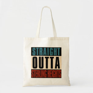 Bolso De Tela Straight Outta Sterling Heights Michigan MI