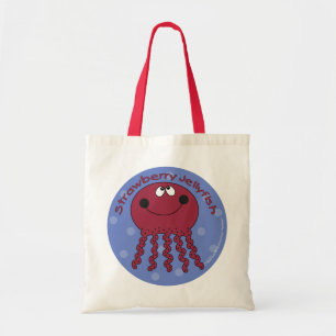 Bolso De Tela Strawberry Jellyfish