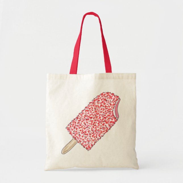 Bolso De Tela Strawberry Shortcake Popsicles Tote Bag (Frente)