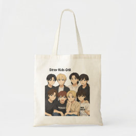 Bolso De Tela Stray Kids Anime Graphic