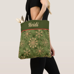 Bolso De Tela Strohsterne on Pine Tree
