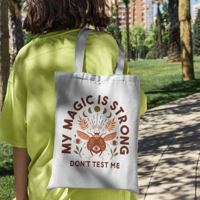 Bolso De Tela Strong Magic Witchy (Subido por el creador)