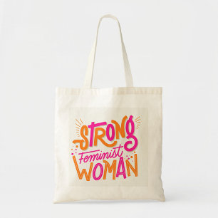 Bolso De Tela Strong Women