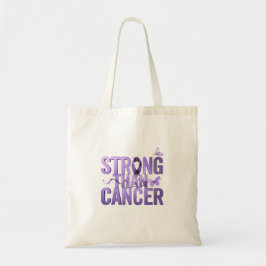 Bolso De Tela Stronger Than Cancer Tote Bag | Cancer Awareness  