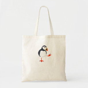 Bolso De Tela Stud Puffin Funny Seabird Puffins
